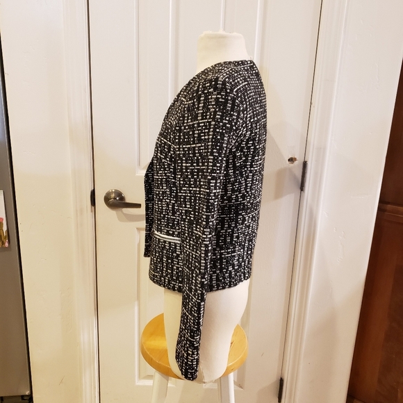Topshop Cropped Blazer, Size 10 - Picture 2 of 6